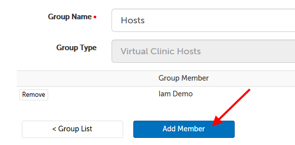 Add Member button